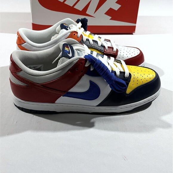 Men's Sz 12 Nike Dunk Low CO.JP QS What The Multicolor Sneakers IB2051 400 NIB
